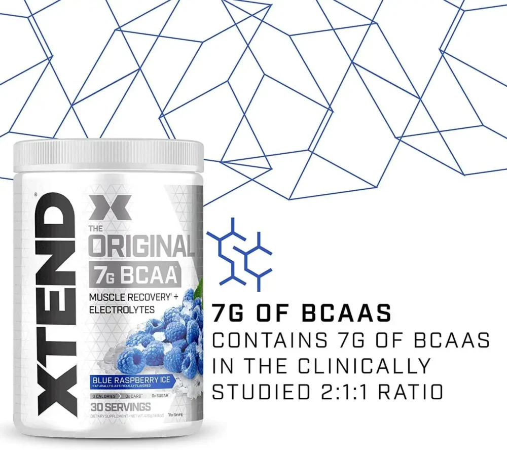 Xtend The Original 7G BCAA 420g Blue Raspberry Ice - Image 3