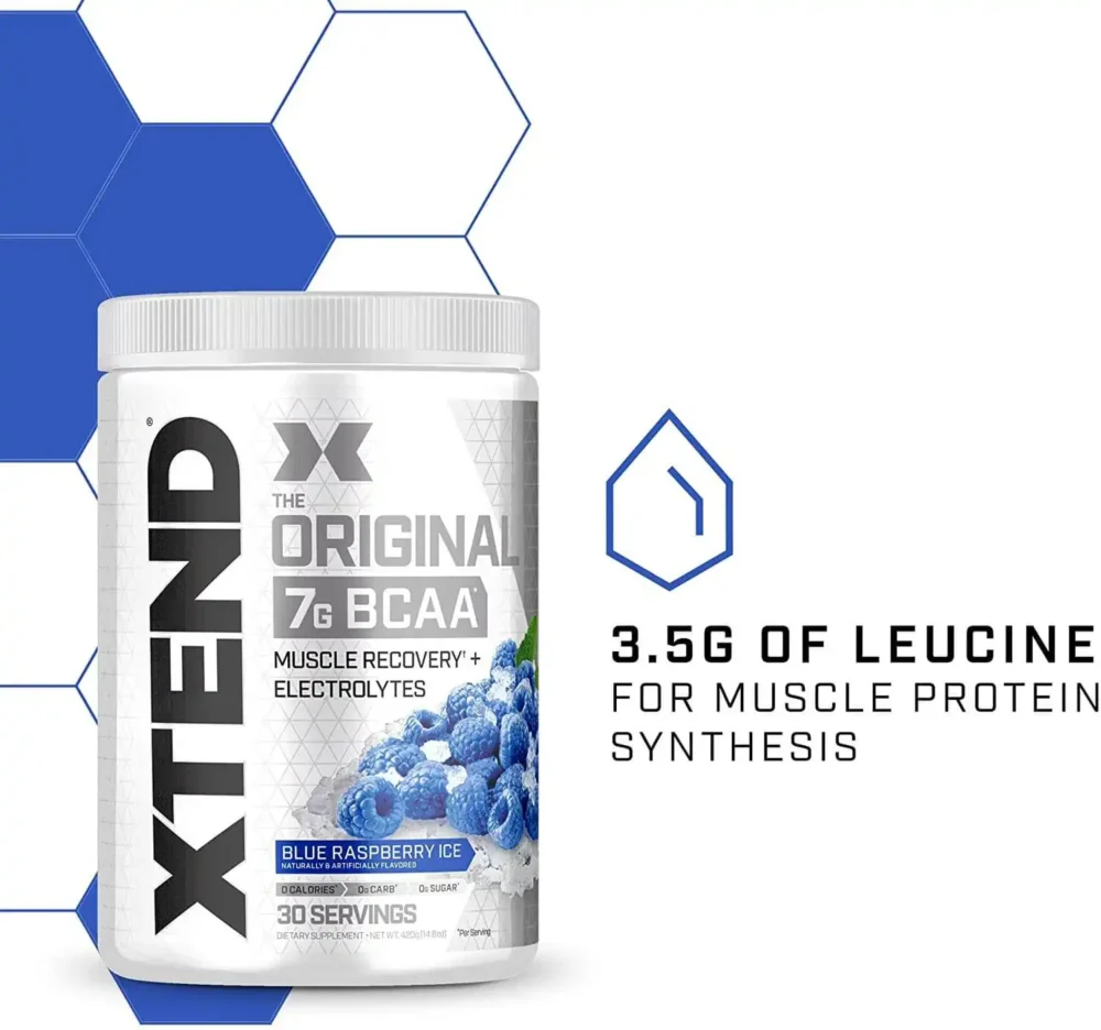 Xtend The Original 7G BCAA 420g Blue Raspberry Ice - Image 4