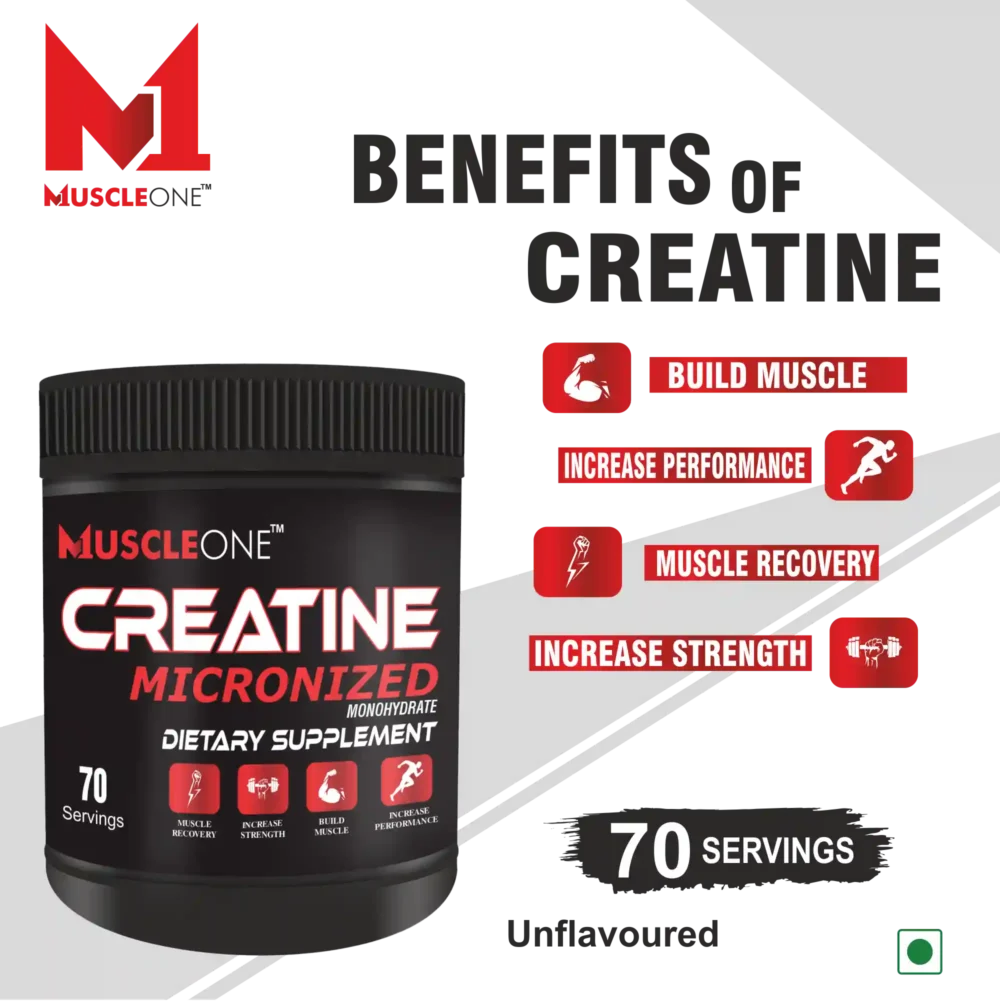 Muscle One Creatine Micronized Monohydrate 210g Unflavored - Image 5