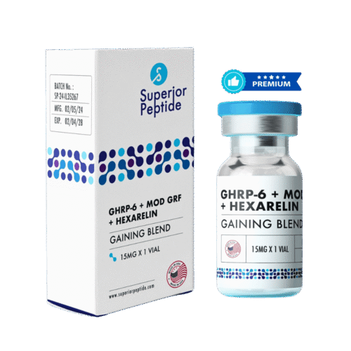 Superior peptide Gaining blend ghrp 6 + Mod Grf + Hexarelin